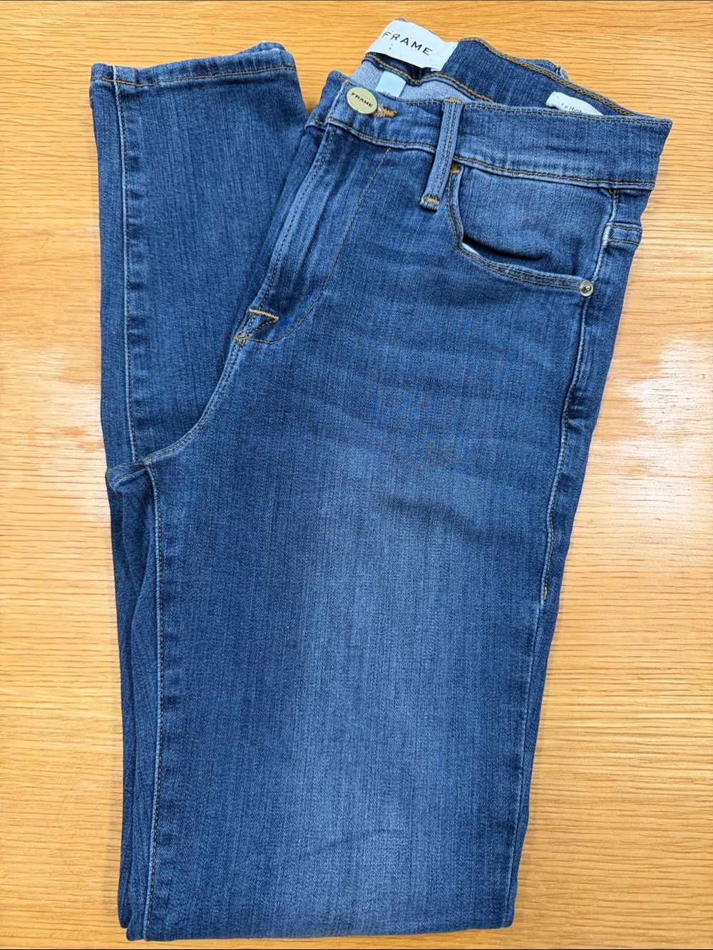 FRAME Le High Skinny Crop